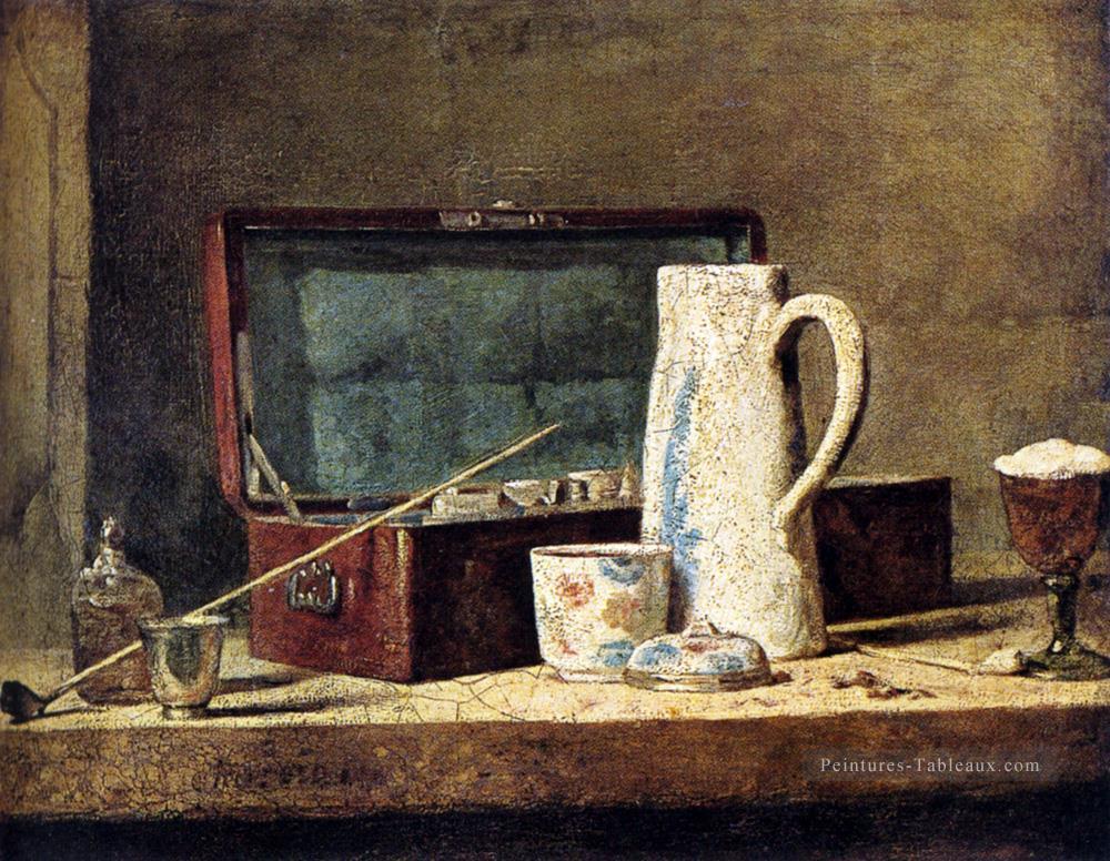 Simeon Pipes et pichet à boire Jean Baptiste Simeon Chardin Nature morte Peintures à l'huile